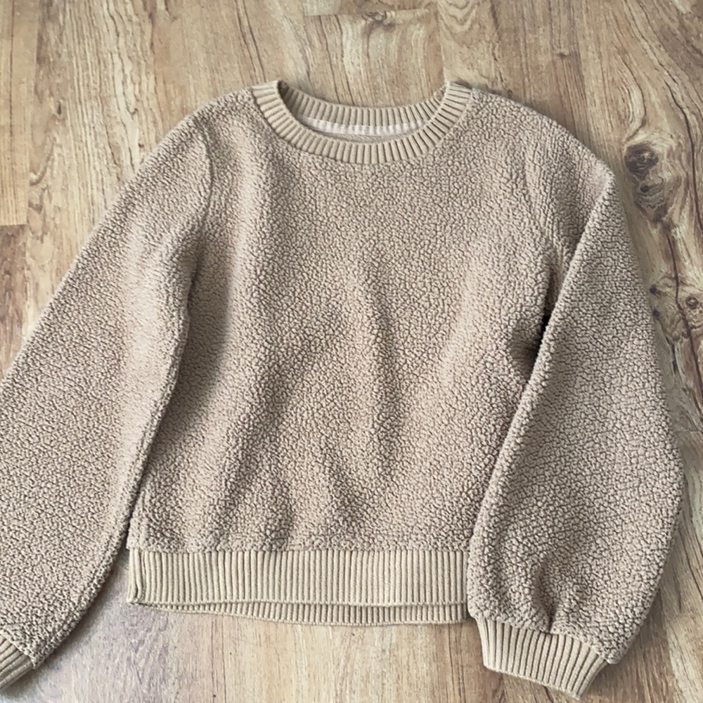 Abercrombie & Fitch teddy sweatshirt, M